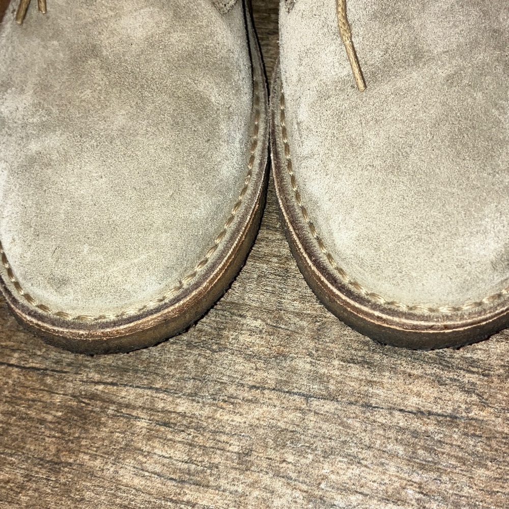 ASTORFLEX GREENFLEX MENS CHUKKA STONE BEIGE SUEDE MADE IN ITALY 9 - Picture 8 of 13